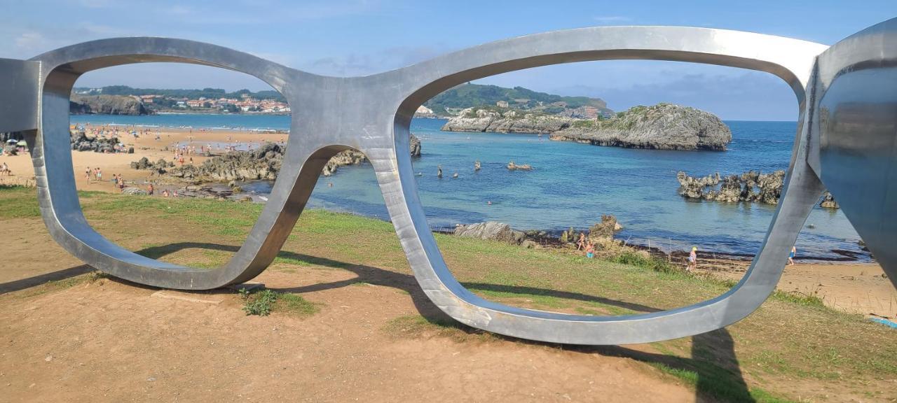 Luminoso Apartamento Playa Ris Con Garaje ノハ エクステリア 写真
